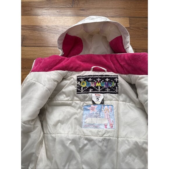 Obermeyer Girls Jacket Patchwork And Purple Pants I-Grow Size 5 - Picture 7 of 12